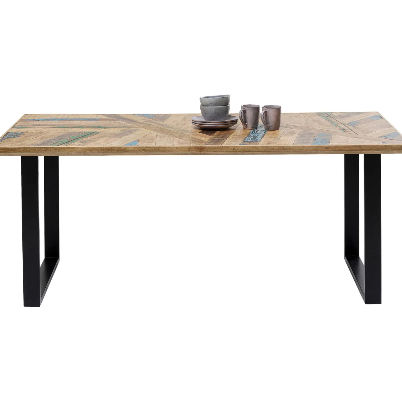 KARE Design Table Abstract Noir 180X90Cm