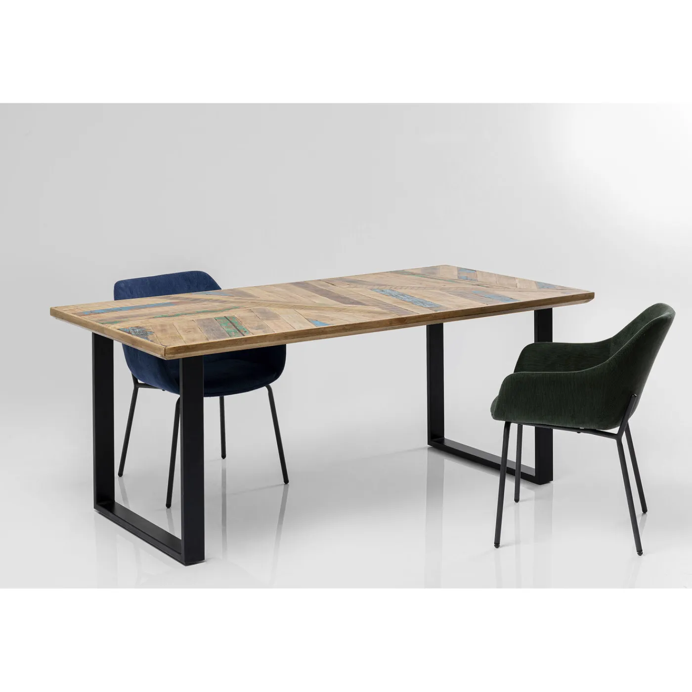KARE Design Table Abstract Noir 180X90Cm