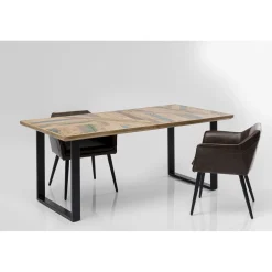 KARE Design Table Abstract Noir 180X90Cm