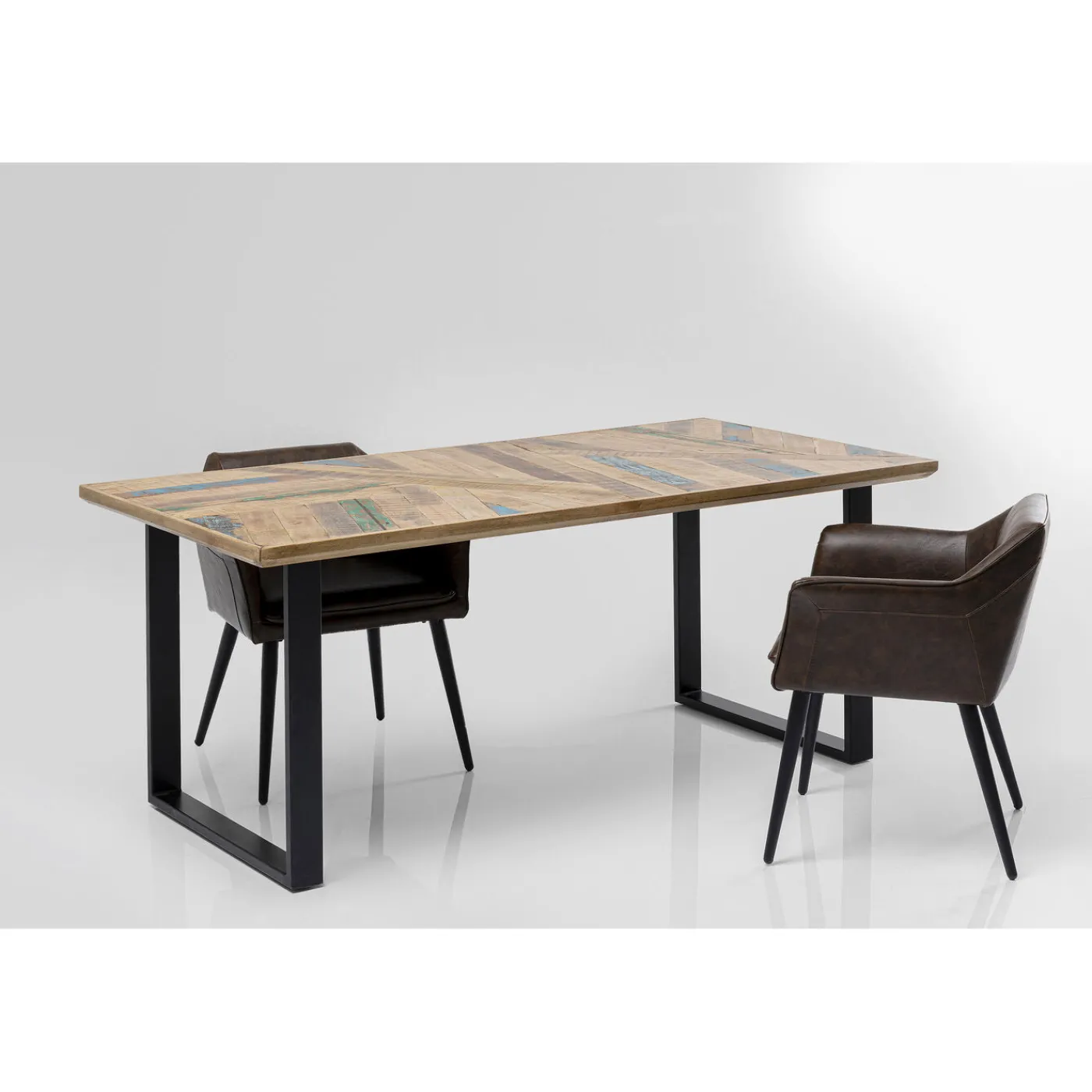 KARE Design Table Abstract Noir 180X90Cm
