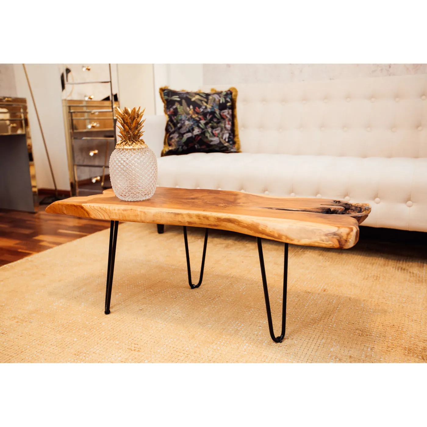KARE Design Table Basse Aspen Nature 106X41