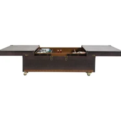 KARE Design Table Basse Bar Globetrotter 120X75Cm