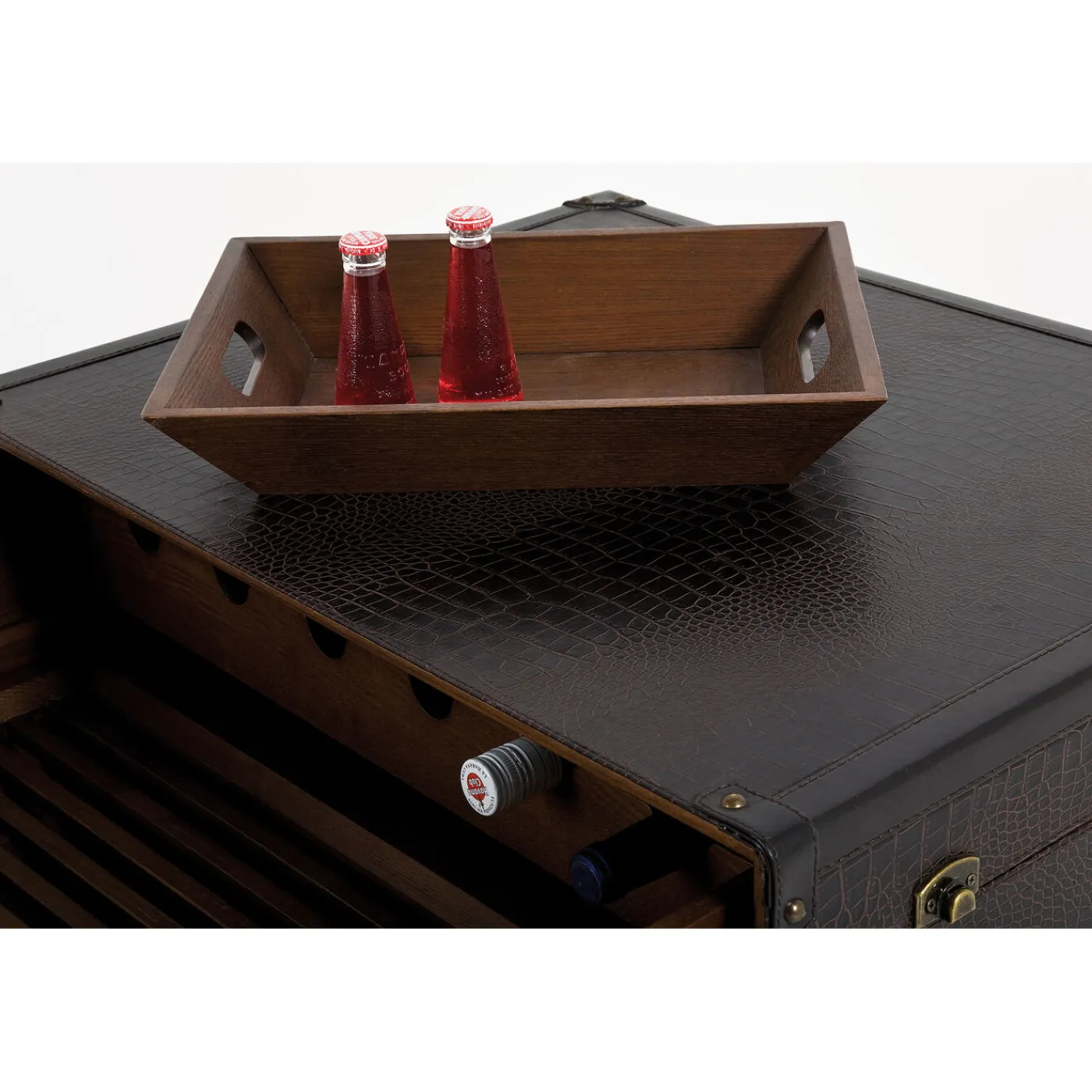 KARE Design Table Basse Bar Globetrotter 120X75Cm