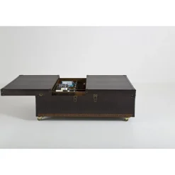 KARE Design Table Basse Bar Globetrotter 120X75Cm