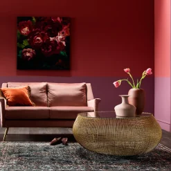 KARE Design Table Basse Cesta Gold