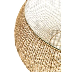 KARE Design Table Basse Cesta Gold