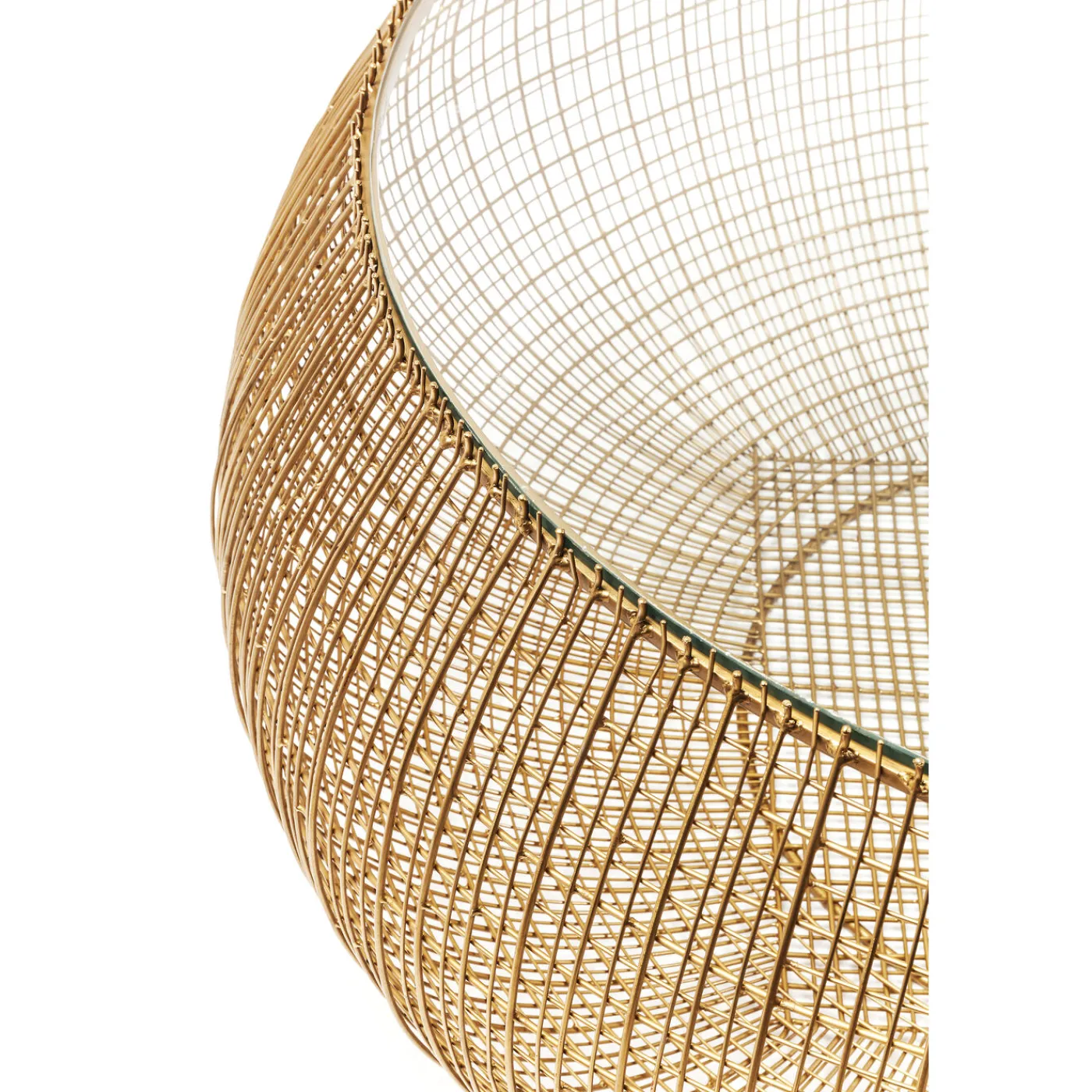 KARE Design Table Basse Cesta Gold