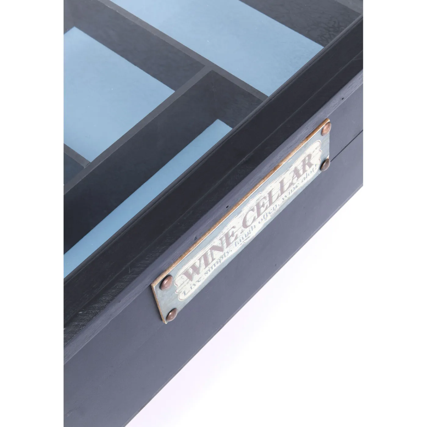 KARE Design Table Basse Collector Noir 122X55Cm