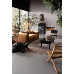 KARE Design Table Basse Collector Noir 122X55Cm