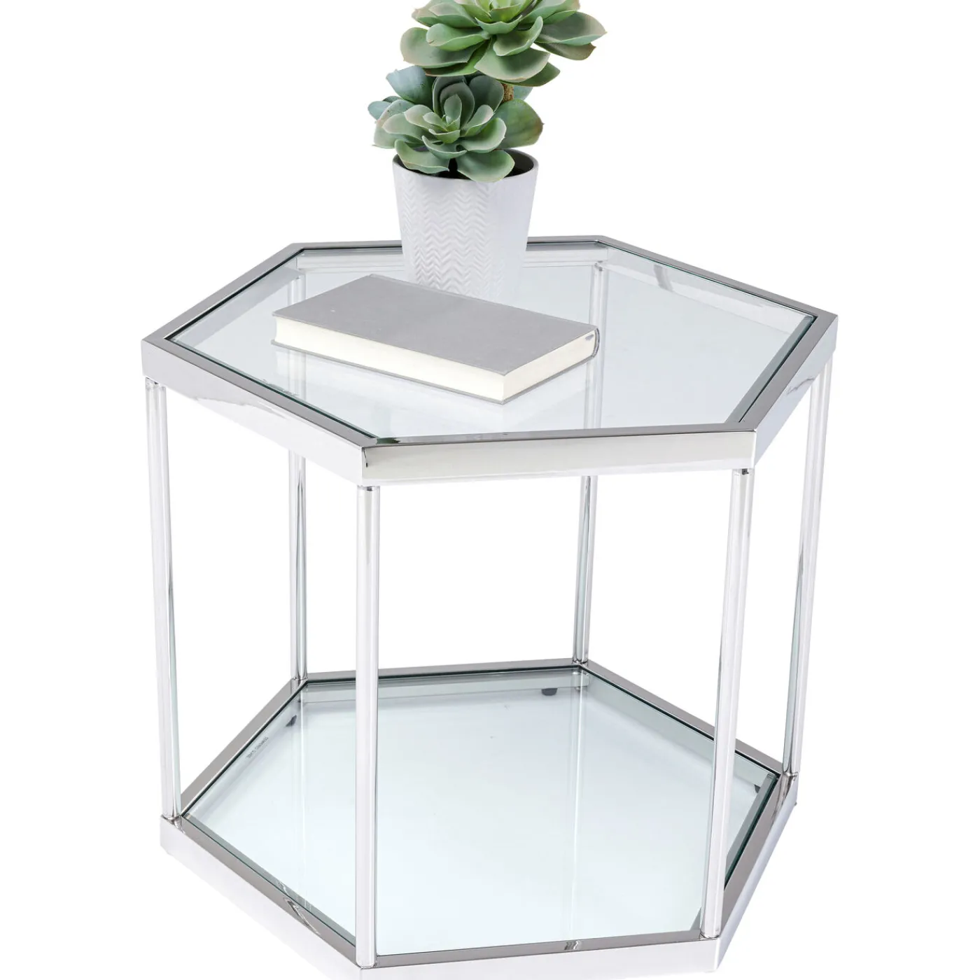 KARE Design Table Basse Comb Argente 45