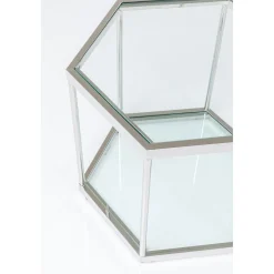 KARE Design Table Basse Comb Argente 45
