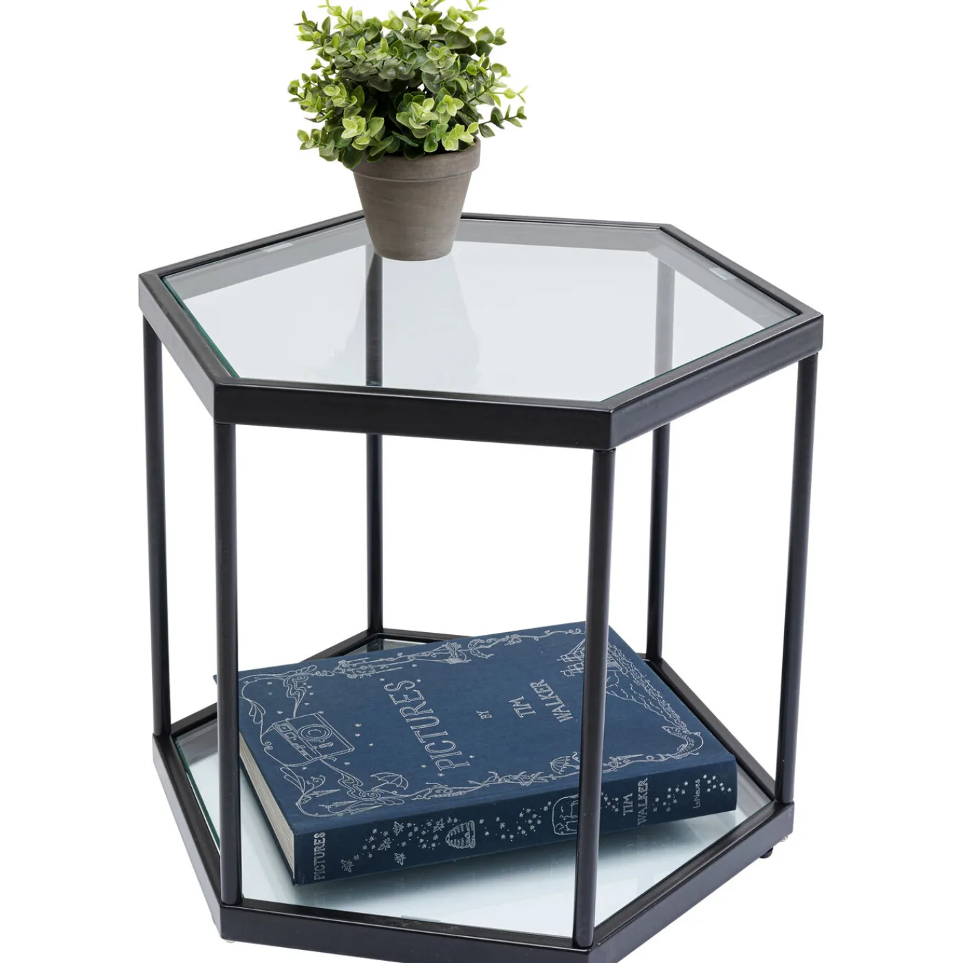 KARE Design Table Basse Comb Black 45Cm