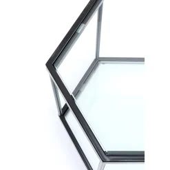 KARE Design Table Basse Comb Black 45Cm