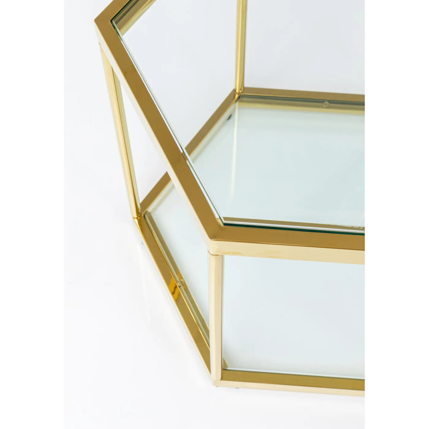 KARE Design Table Basse Comb Dore 45