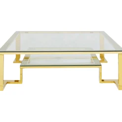 KARE Design Table Basse Gold Rush 120X120