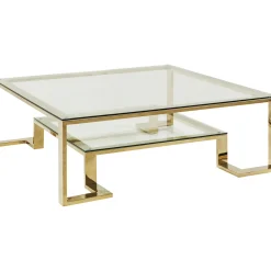 KARE Design Table Basse Gold Rush 120X120