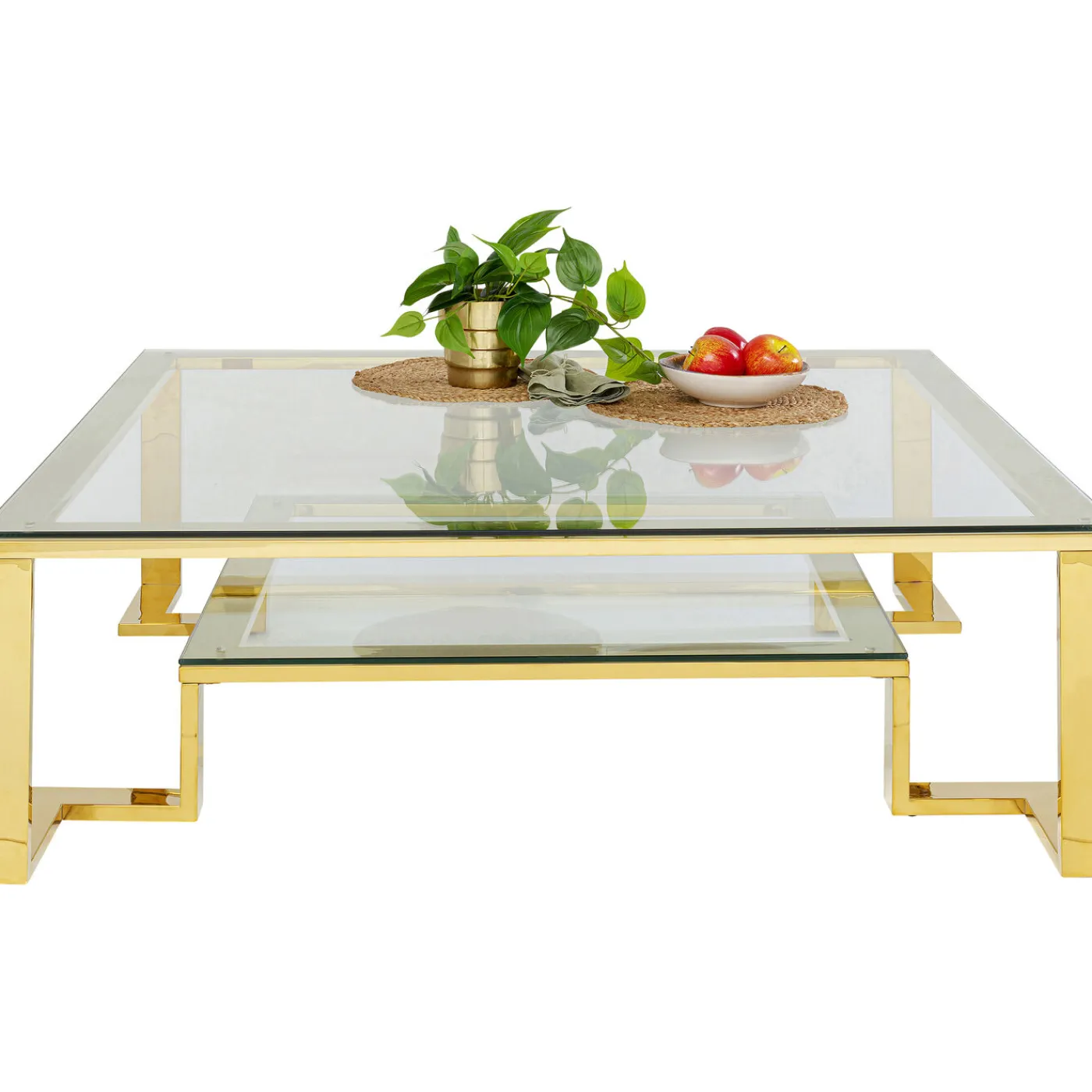 KARE Design Table Basse Gold Rush 120X120