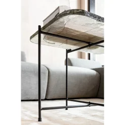 KARE Design Table Basse Ice Noir 63X46Cm