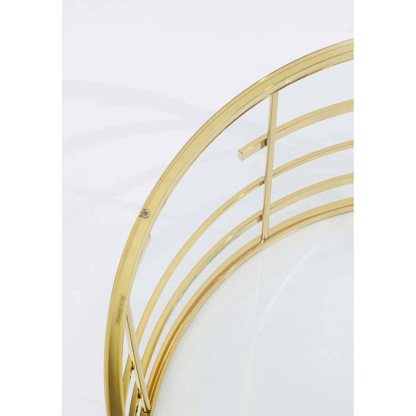 KARE Design Table Basse Jupiter Dore O100Cm