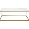 KARE Design Table Basse Key West Dore 120X60Cm