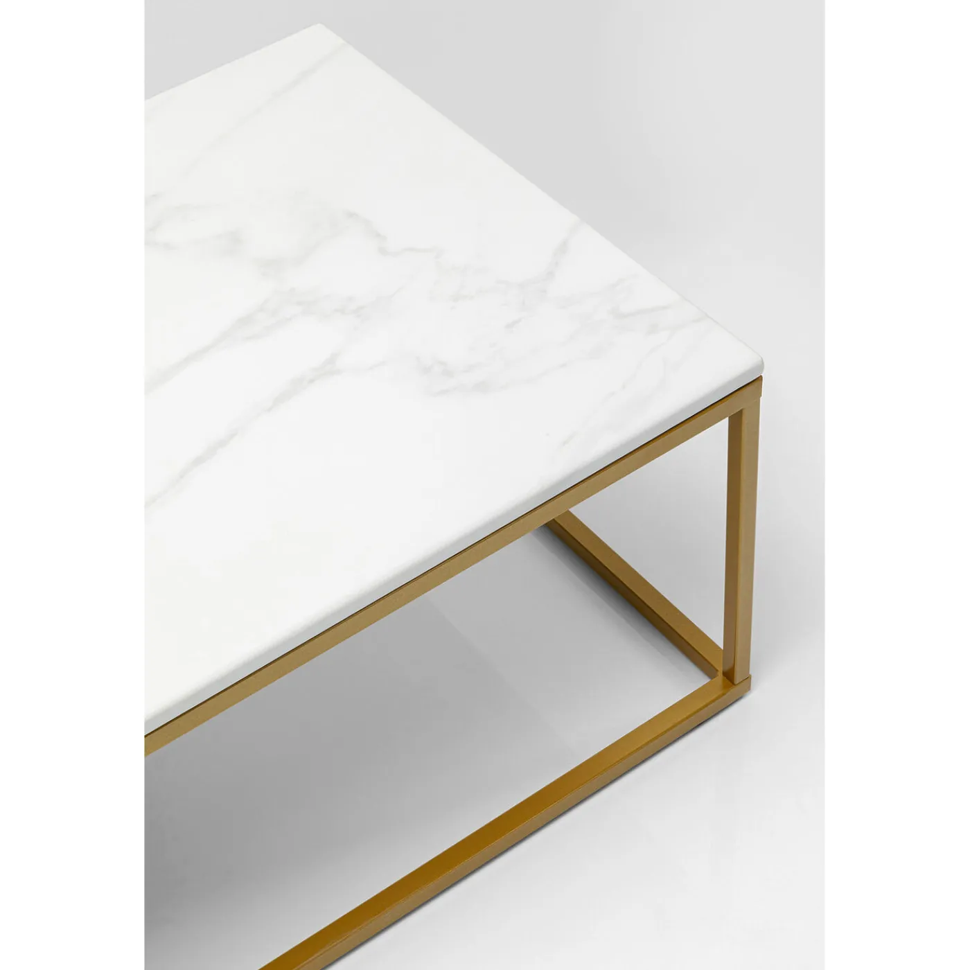KARE Design Table Basse Key West Dore 120X60Cm