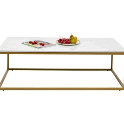 KARE Design Table Basse Key West Dore 120X60Cm