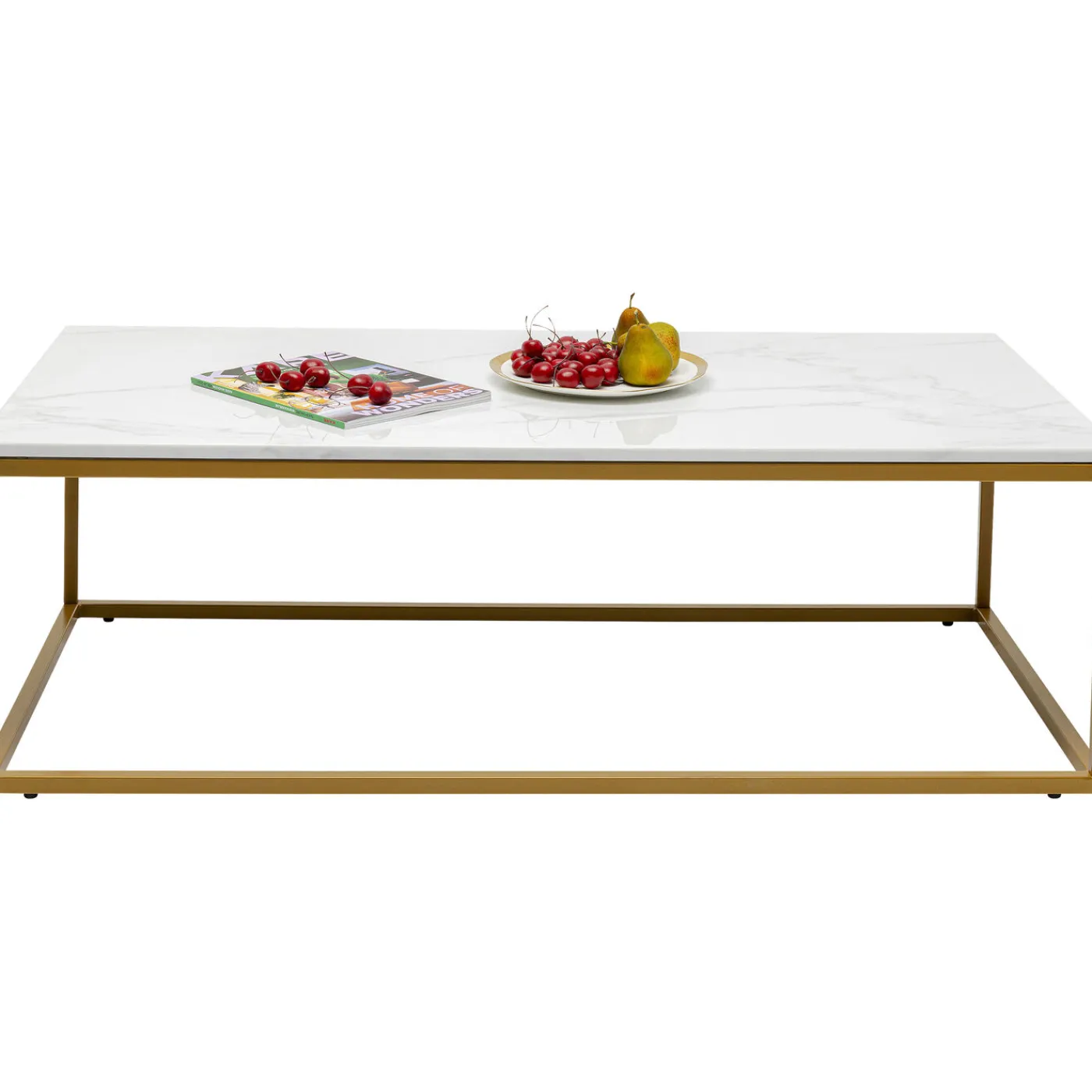 KARE Design Table Basse Key West Dore 120X60Cm
