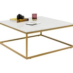 KARE Design Table Basse Key West Dore 90X90Cm