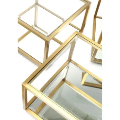 KARE Design Table Basse Luigi Dore (Jeu De 4)