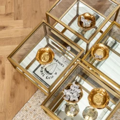 KARE Design Table Basse Luigi Dore (Jeu De 4)