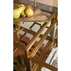 KARE Design Table Basse Luigi Dore (Jeu De 4)