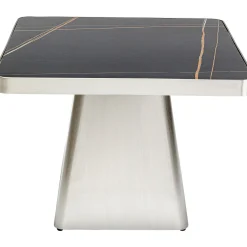 KARE Design Table Basse Miler Argente 80X80Cm