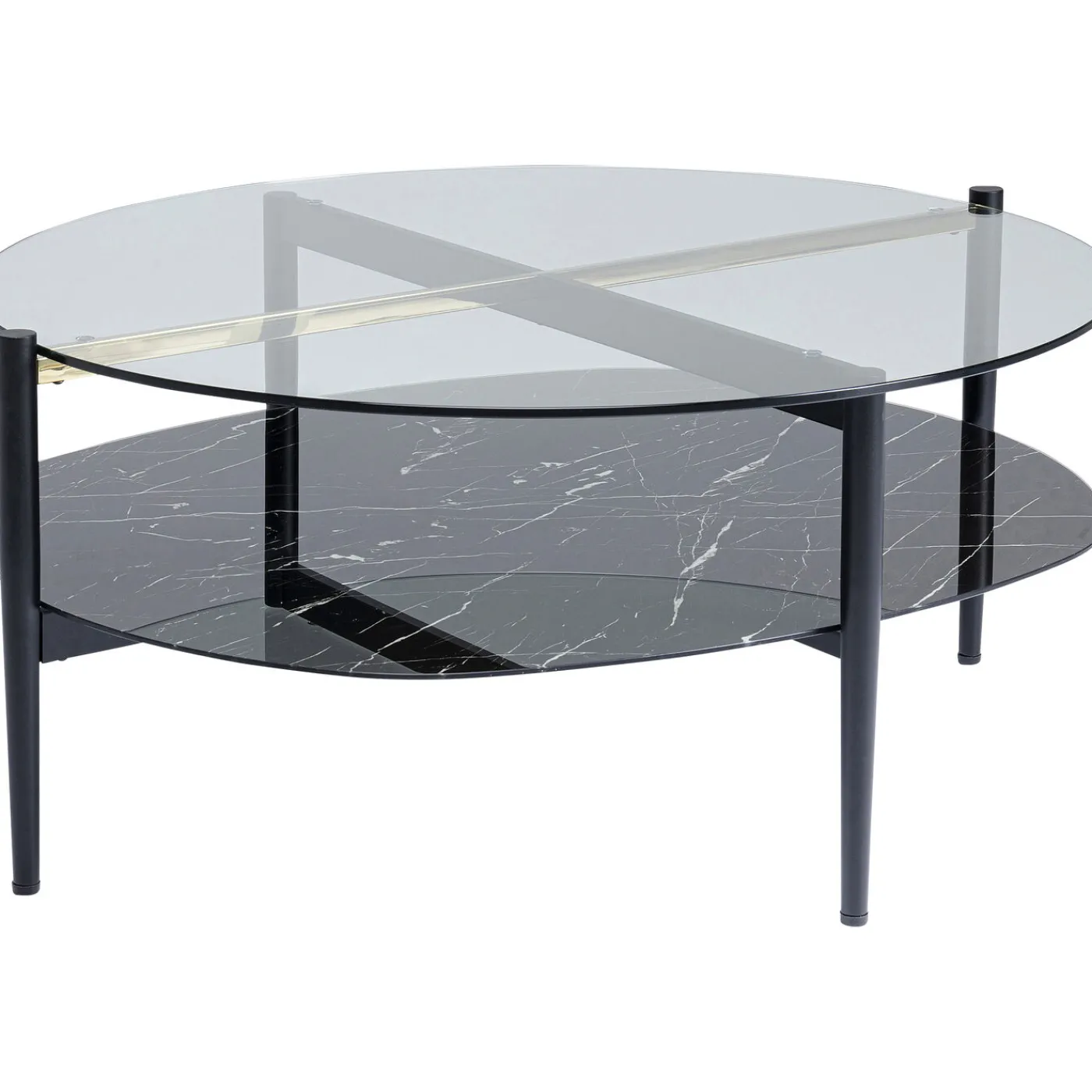 KARE Design Table Basse Noblesse Ovale 97X91