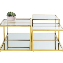KARE Design Table Basse Orion Dore (4/Set)