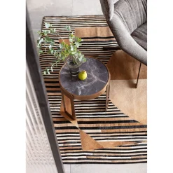 KARE Design Table Basse Perelli Laiton (3/Set)