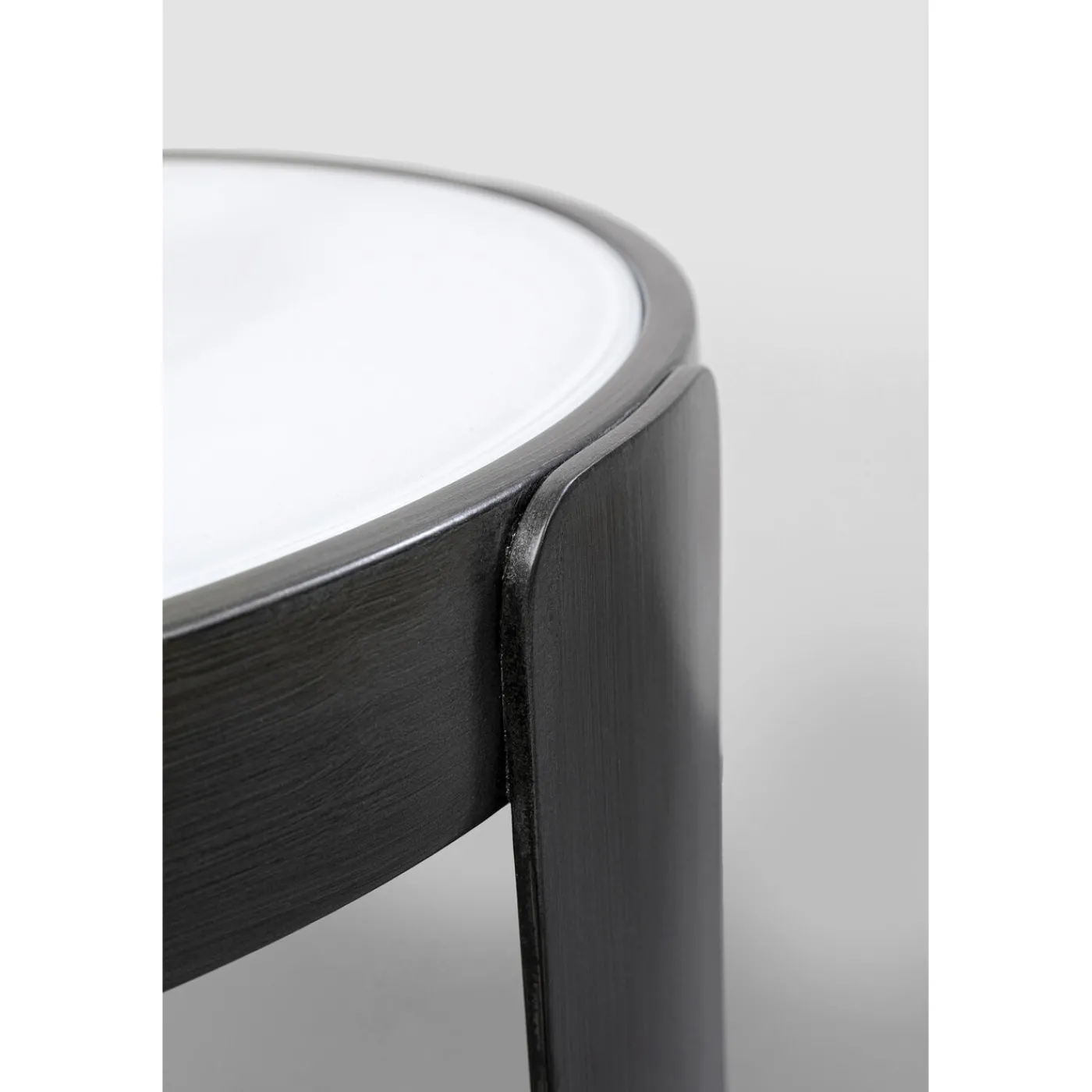 KARE Design Table Basse Perelli Noir (3/Set)
