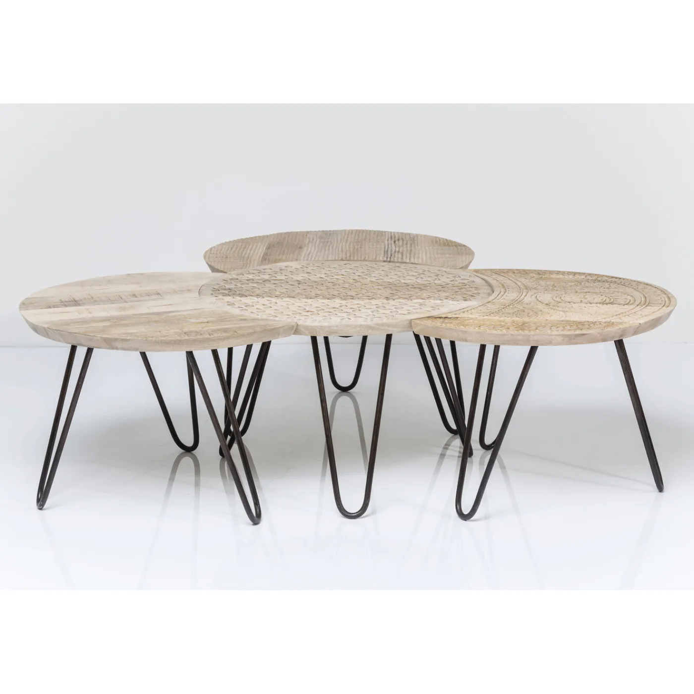 KARE Design Table Basse Puro (Jeu De 4)