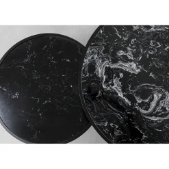 KARE Design Table Basse Roma Noir (2/Set)