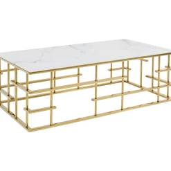 KARE Design Table Basse Rome Dore 130X70Cm