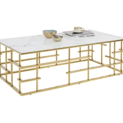 KARE Design Table Basse Rome Dore 130X70Cm