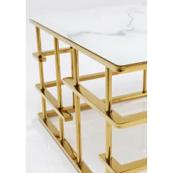KARE Design Table Basse Rome Dore 130X70Cm