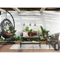 KARE Design Table Basse Tiki Noir