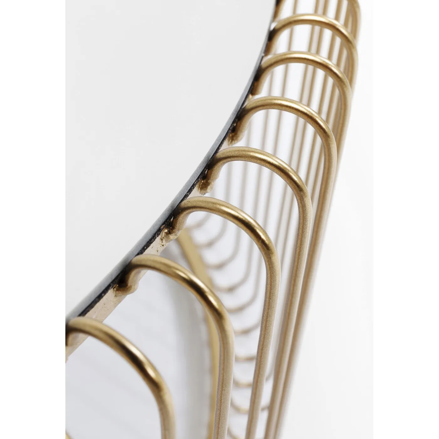 KARE Design Table Basse Wire Laiton (2/Set)