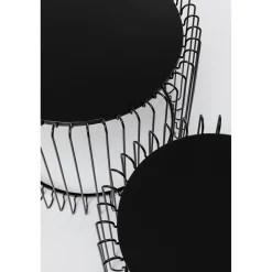 KARE Design Table Basse Wire Live (2/Set)