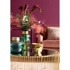 KARE Design Table Basse Wire Uno Laiton O80Cm