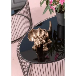 KARE Design Table Basse Wire Uno Noir 60X90Cm