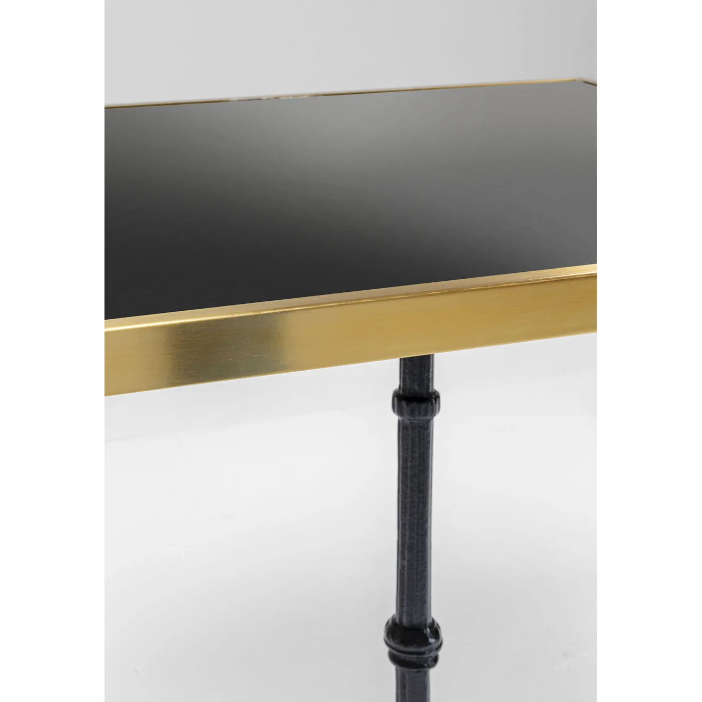 KARE Design Table Bistrot Kaffeehaus Rim Noir 60X60
