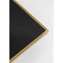 KARE Design Table Bistrot Kaffeehaus Rim Noir 60X60