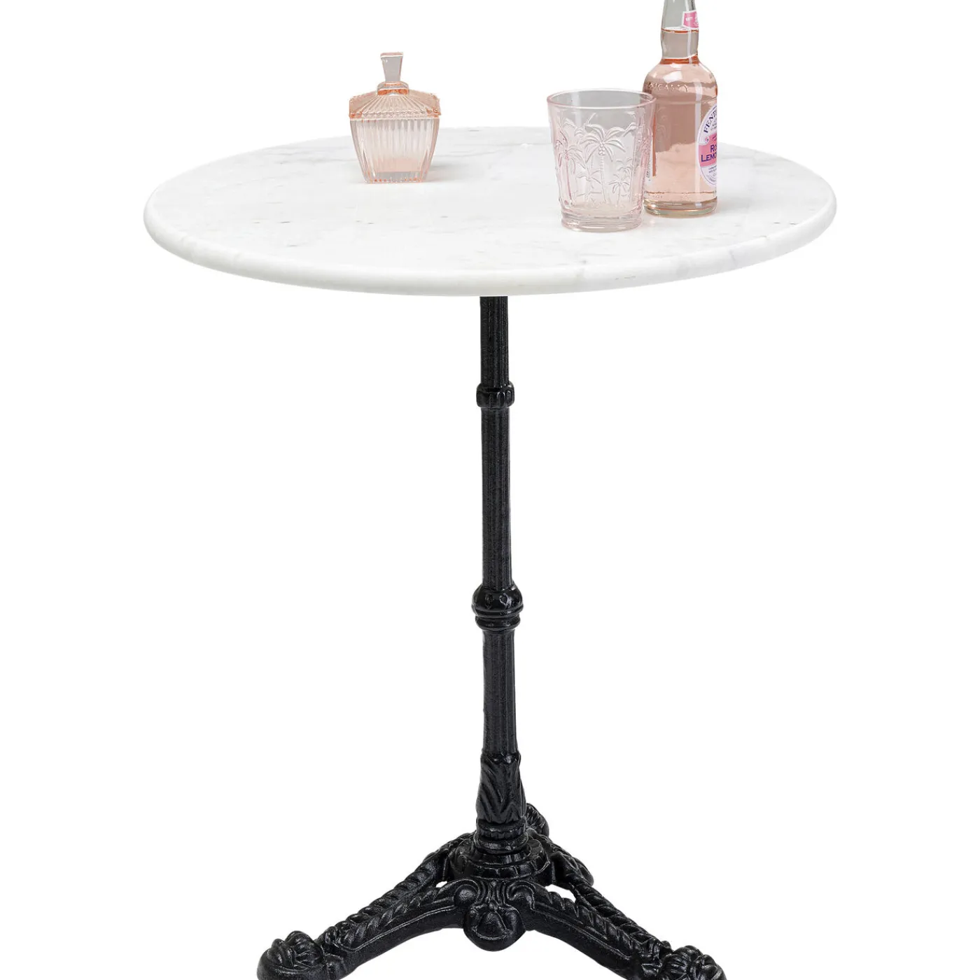 KARE Design Table Bistrot Kaffeehaus Blanc O 60