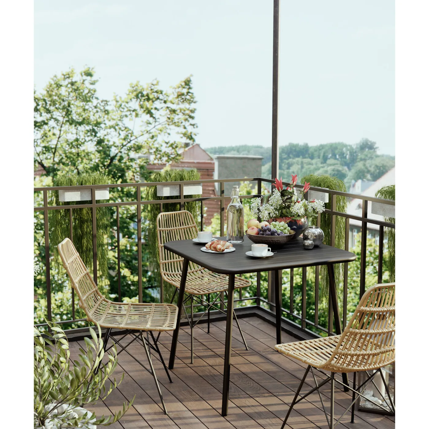 KARE Design Table Bora Bora 80X80